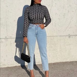 Zara high rise jeans nwt